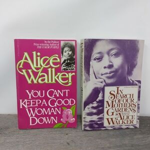 Alice Walker Vintage Paperbacks Set – 90s Feminist Literature